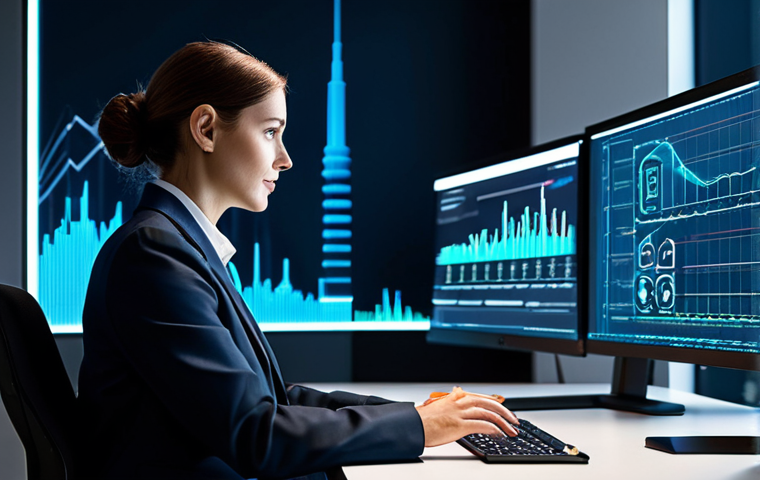 **Prompt for Artificial Intelligence Focus:**
    A professional business executive, fully clothed in a modest, modern business suit, is seated at a sleek, minimalist desk in a high-tech office. They are engaged in data analysis, interacting with elegant holographic projections displaying complex graphs and digital insights, conveying a sense of strategic foresight and intelligent decision-making. The environment features subtle glowing light accents and a clean, organized aesthetic, emphasizing efficiency and innovation. safe for work, appropriate content, fully clothed, professional, perfect anatomy, correct proportions, natural pose, well-formed hands, proper finger count, natural body proportions, professional photography, high quality, realistic.