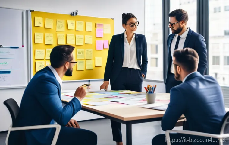 기업경영지도사 실기시험 성공 사례 - **Prompt:** A highly detailed, realistic image of a female business consultant in her late 30s, dres...