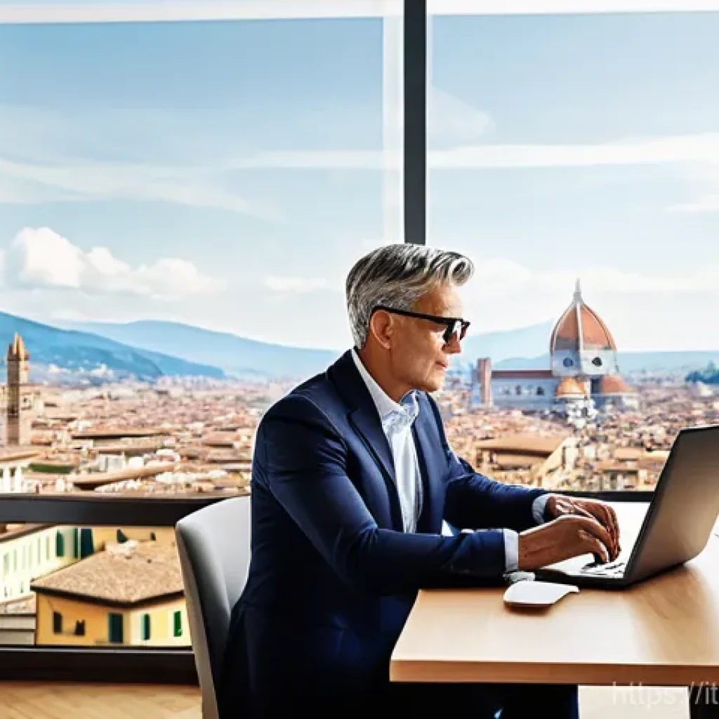 기업경영지도사와 경영 혁신 성공 사례 - **Prompt 1: Collaborative Business Strategy in Italy**
    "A bright, modern office interior with a ...