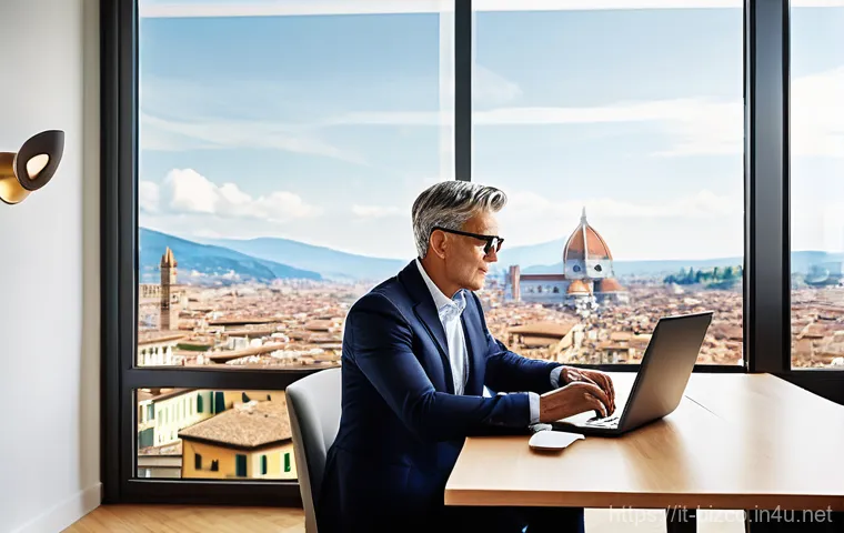 기업경영지도사와 경영 혁신 성공 사례 - **Prompt 1: Collaborative Business Strategy in Italy**
    "A bright, modern office interior with a ...