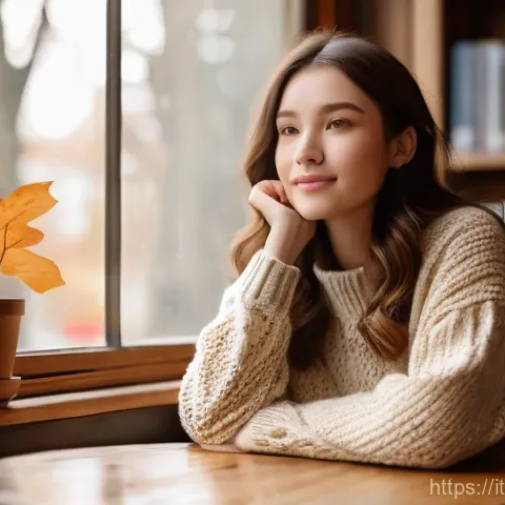 기업경영지도사와 디지털 트랜스포메이션 - **Prompt 1: Cozy Cafe Scene**
    A young woman, approximately 20-25 years old, with shoulder-length...