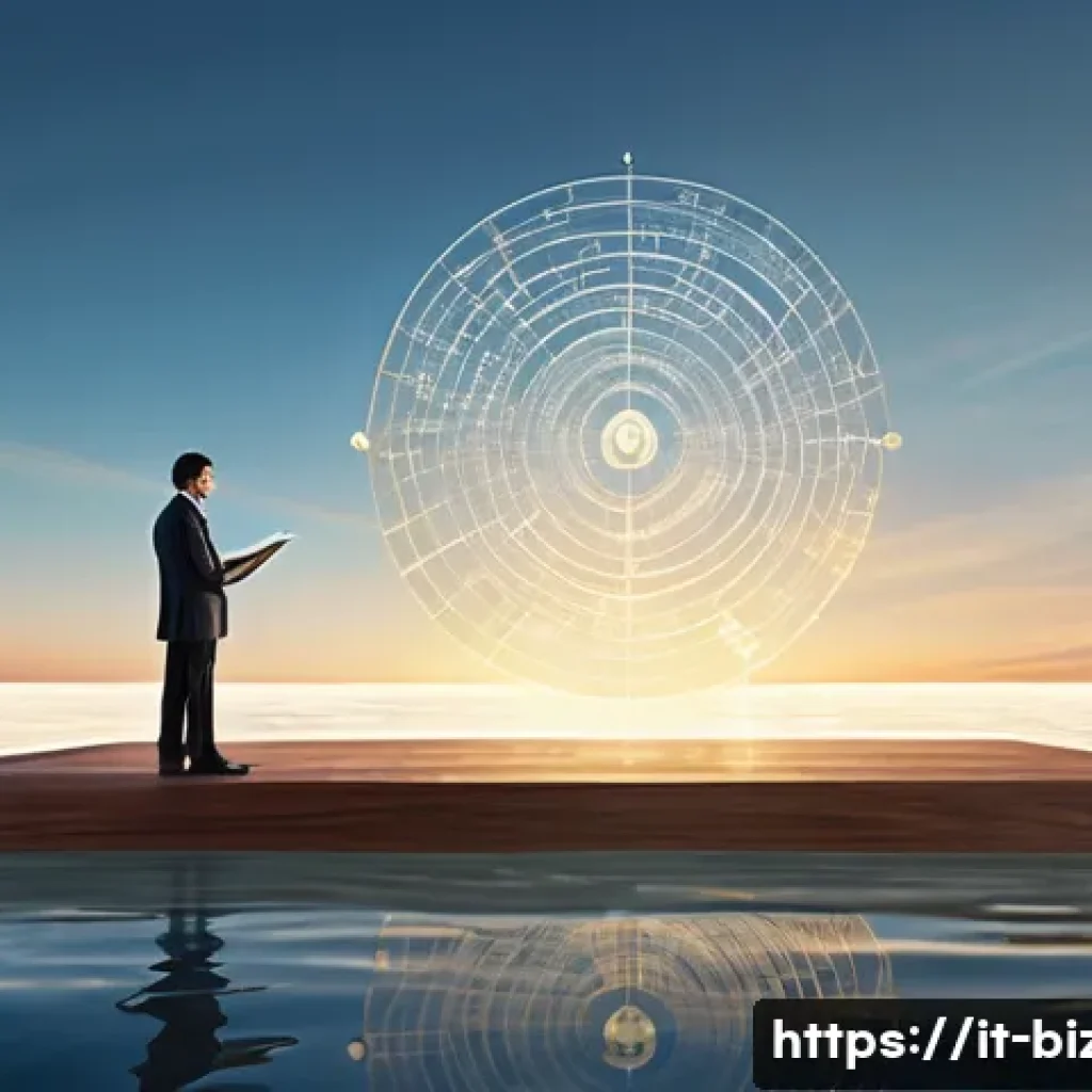 기업경영지도사 시험 교재 비교 - **Prompt:** A young, determined professional, dressed in smart-casual business attire, stands on a s...